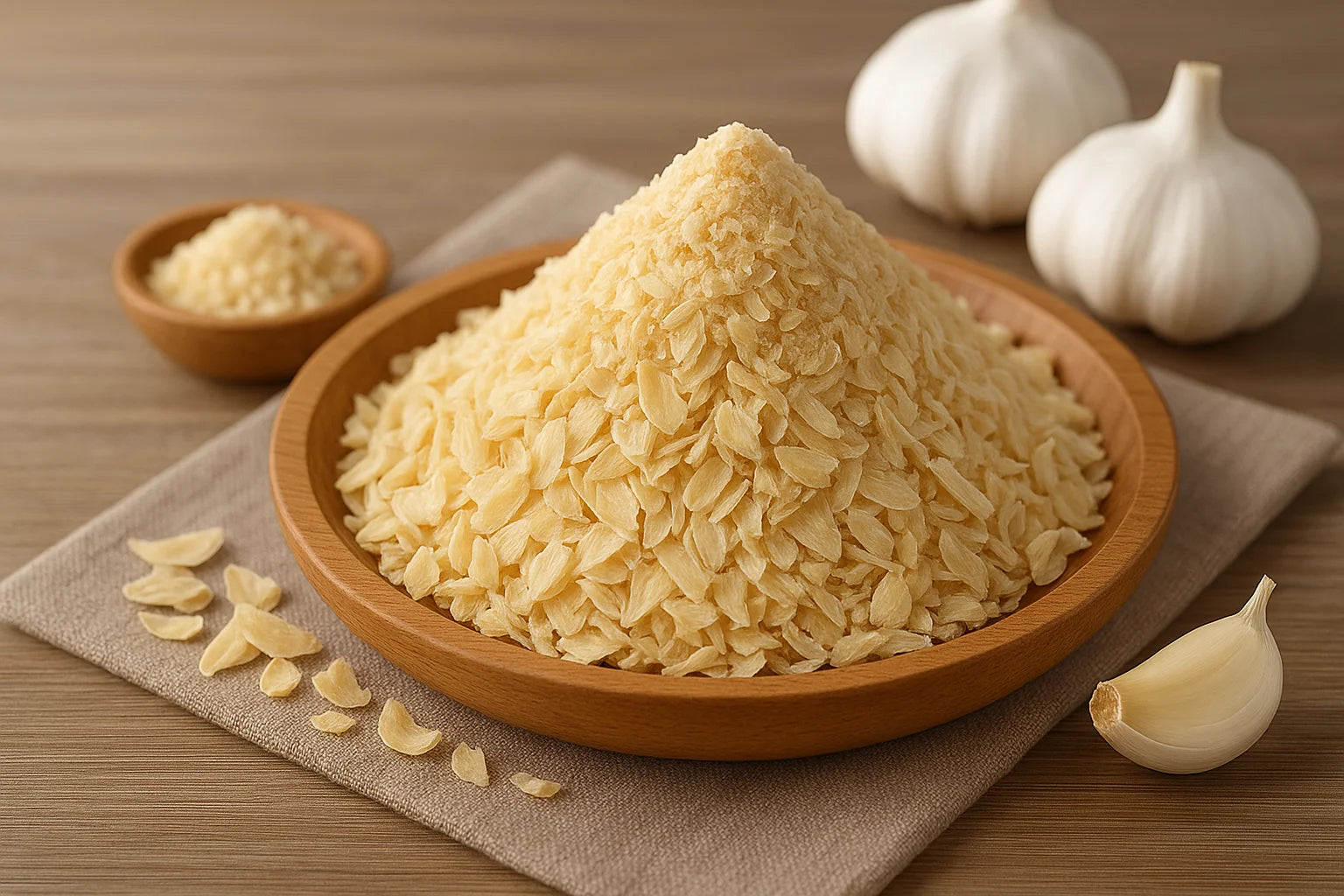 Premium Dehydrated Garlic Flakes